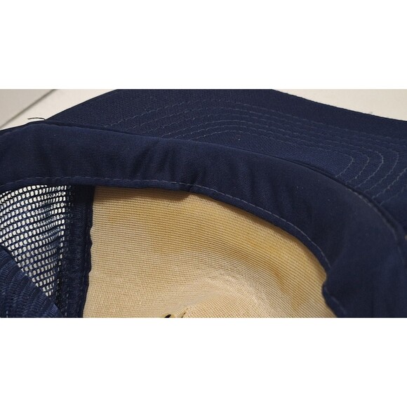 VINTAGE DESIGNER PRODUCTS MILLER LITE SNAPBACK TRUCKER MESH ADVERTISING HAT CAP - Picture 6 of 7